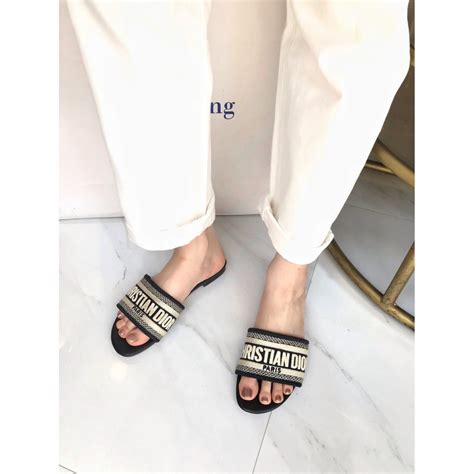 dior d club slide review|Dior dway slides price.